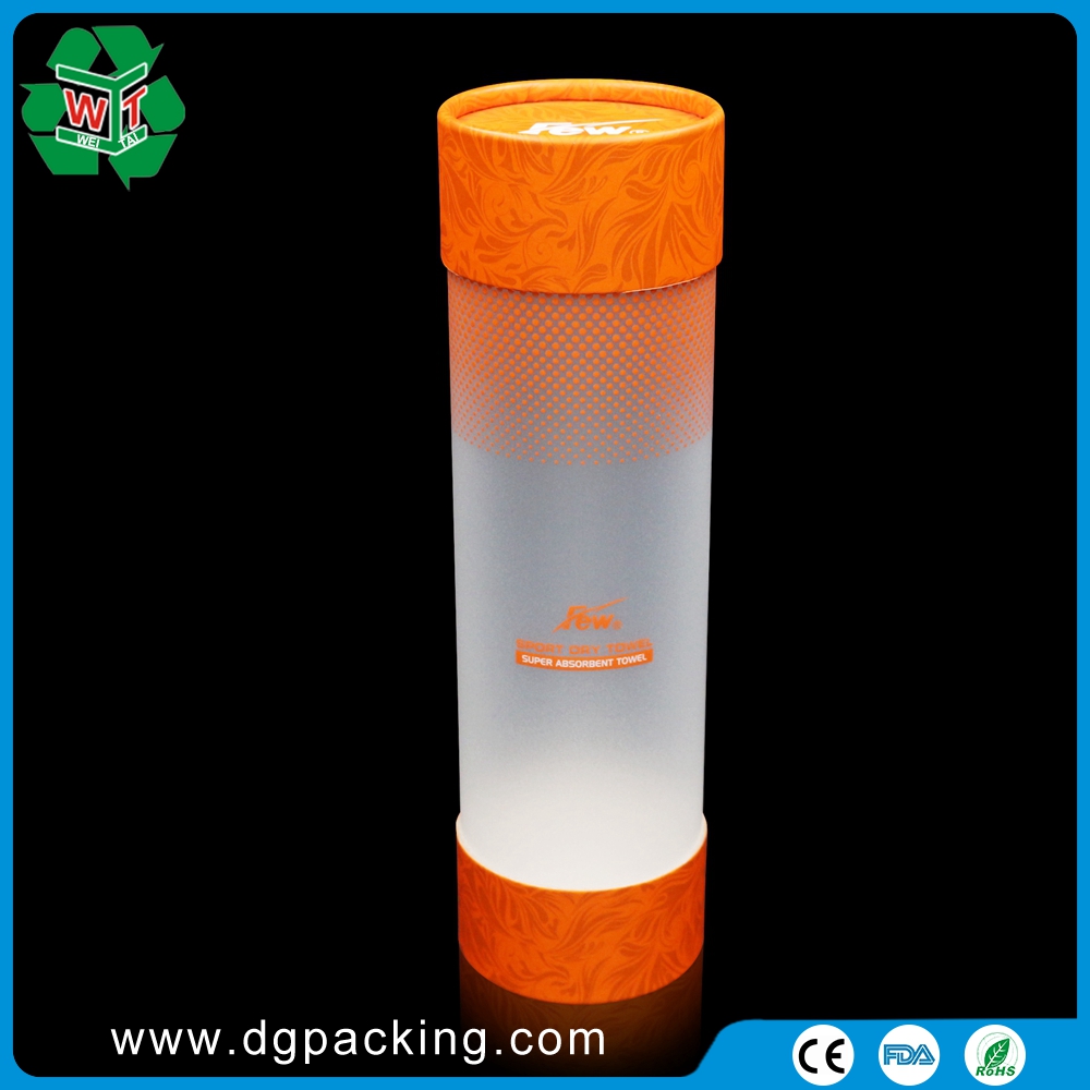 silk-screen PP frosted cylinder w